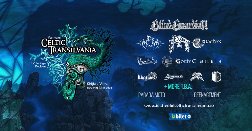 Blind Guardian vor urca pe scena Festivalului Celtic Transilvania pe 19 iulie!