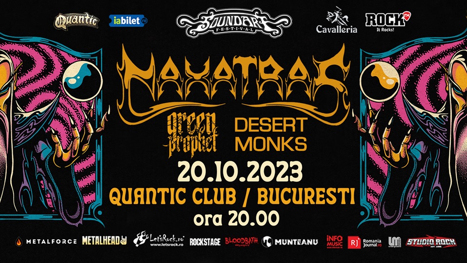 Desert Monks si Green Prophet canta alaturi de Naxatras in Quantic Club pe 20 octombrie