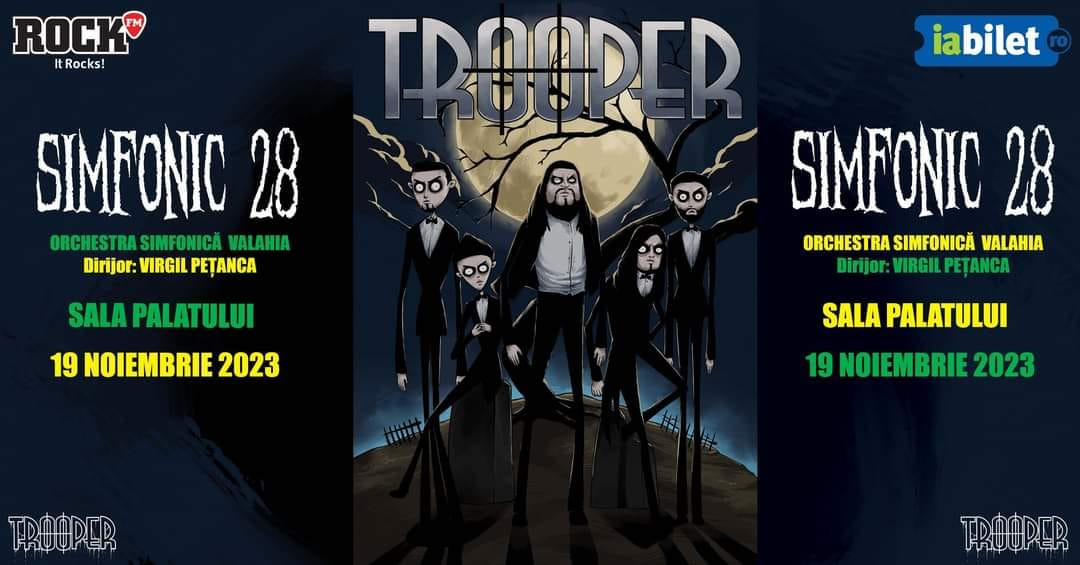 Trooper anunță programul concertului simfonic din 19 noiembrie