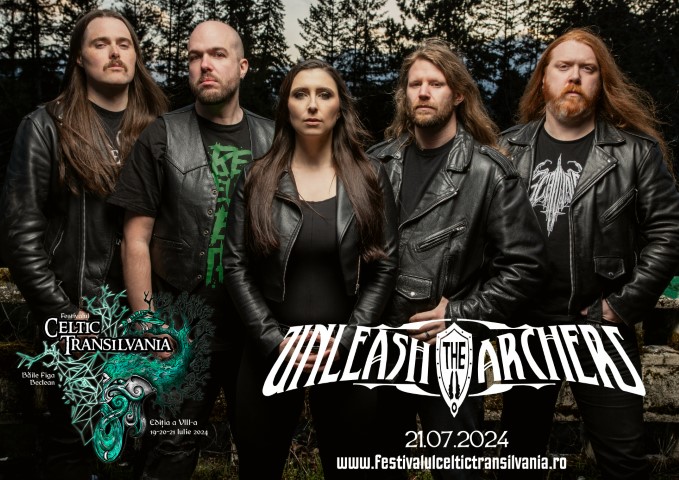 Unleash The Archers – headlinerii de duminică ai Festivalului Celtic Transilvania 2024