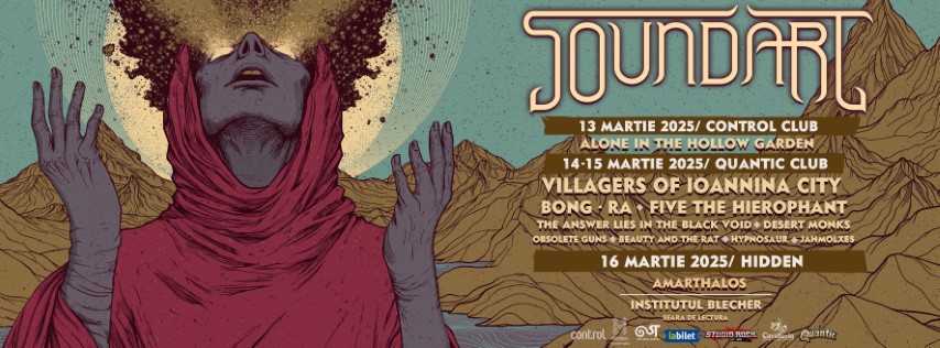 Five the Hierophant, Desert Monks, Obsolete Guns confirmate pentru SoundArt Festival 2025