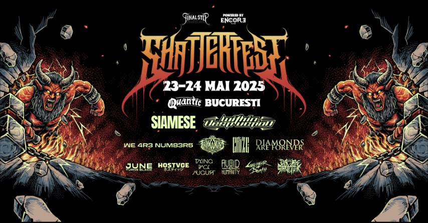 Shatter Fest 2025 – Festivalul dedicat metalcore și deathcore