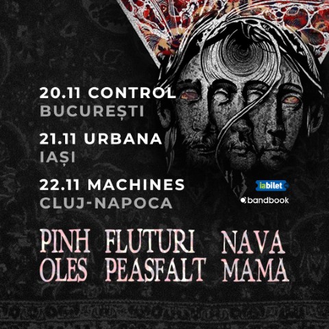 Pinholes, Fluturi pe Asfalt și Nava Mamă – Trei lumi sonore se întâlnesc într-o premieră live