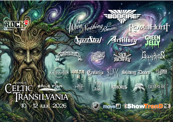 Festivalul Celtic Transilvania – Line-up-ul complet și programul concertelor pe zile