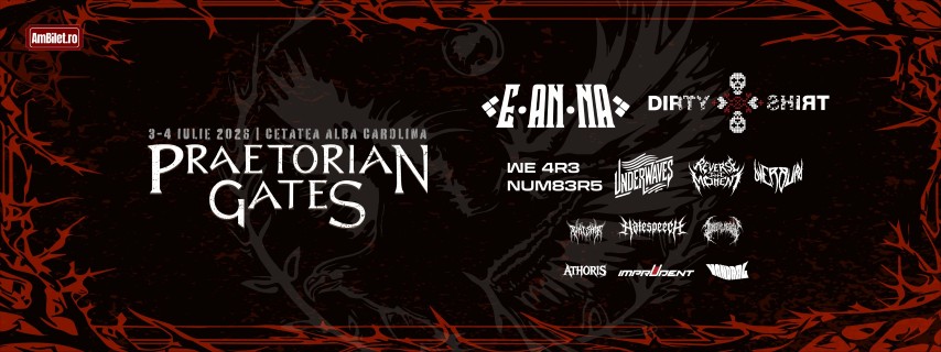 Metalul cucerește Cetatea Alba Iulia: Festivalul Metal Praetorian Gates – 3 și 4 iulie