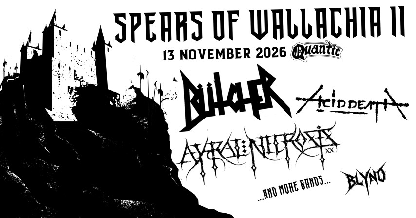 Bütcher, Akral Necrosis, Acid Death si Blynd sunt primele confirmari de la Spears of Wallachia Festival II